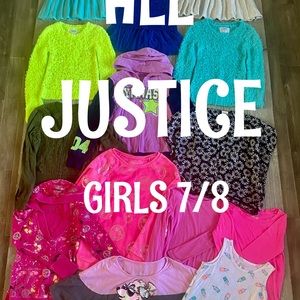 Girls 7/8 All Justice Bundle (16 Items)